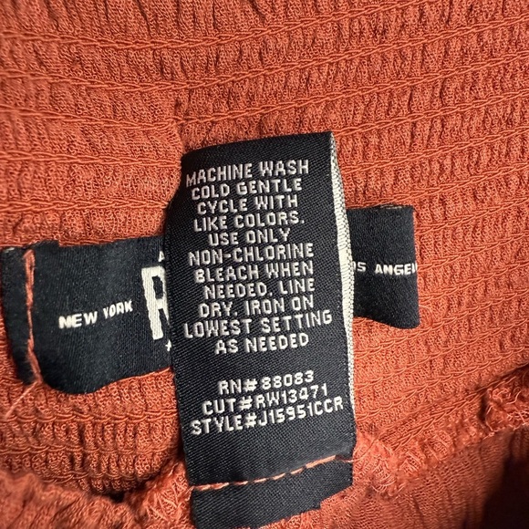 Rewash Bran Rust Layered Women's Mini Skirt with built in shorts Size Small GUC - Picture 5 of 5